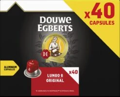 Douwe Egberts Lungo Original Koffiecups (6) - 5 X 40 Koffiecups 9 Douwe Egberts Lungo Original Koffiecups (6) - 5 X 40 Koffiecups -KoffieLuxe Aanbiedingen Winkel 1200x965 1