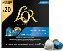 L'OR Espresso Decaffeinato (6) - 10 X 20 Koffiecups -KoffieLuxe Aanbiedingen Winkel 1200x968 1