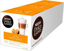 Nescafé Dolce Gusto Latte Macchiato Capsules - 48 Koffiecups 10 Nescafé Dolce Gusto Latte Macchiato Capsules - 48 Koffiecups -KoffieLuxe Aanbiedingen Winkel 1200x969