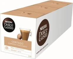 Nescafé Dolce Gusto Cortado Espresso Macchiato Capsules - 48 Koffiecups 6 Nescafé Dolce Gusto Cortado Espresso Macchiato Capsules - 48 Koffiecups -KoffieLuxe Aanbiedingen Winkel 1200x971