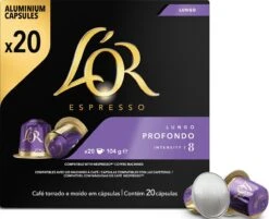 L'OR Lungo Profondo Koffiecups - Intensiteit 8/12 - 10 X 20 Capsules 14 L'OR Lungo Profondo Koffiecups - Intensiteit 8/12 - 10 X 20 Capsules -KoffieLuxe Aanbiedingen Winkel 1200x975 4