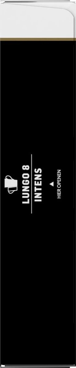 Douwe Egberts Lungo Intens Koffiecups - Intensiteit 8/12 - 10 X 10 Capsules -KoffieLuxe Aanbiedingen Winkel 251x1200