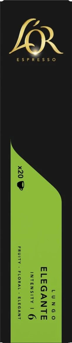 L'OR Lungo Elegante Koffiecups - Intensiteit 6/12 - 10 X 20 Capsules 19 L'OR Lungo Elegante Koffiecups - Intensiteit 6/12 - 10 X 20 Capsules -KoffieLuxe Aanbiedingen Winkel 253x1200 5