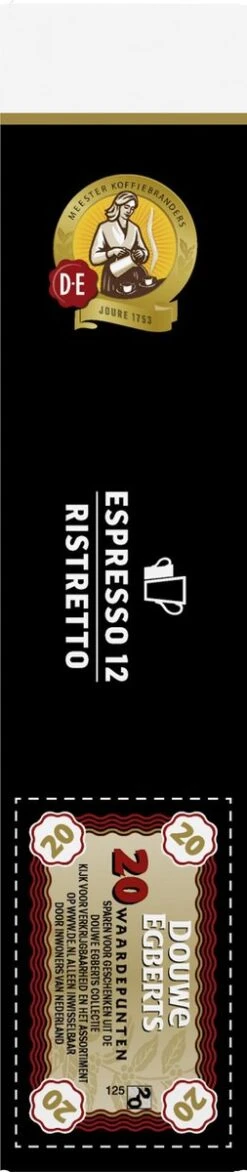Douwe Egberts Espresso Ristretto (12) - 10 X 20 Koffiecups -KoffieLuxe Aanbiedingen Winkel 253x1200 6