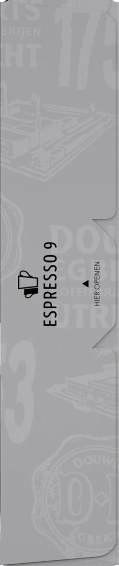 Douwe Egberts D.E Café Espresso Koffiecups - Intensiteit 9/12 - 10 X 20 Capsules -KoffieLuxe Aanbiedingen Winkel 254x1200