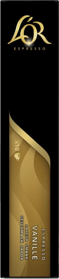L'OR Espresso Vanille Koffiecups - 10 X 10 Capsules 8 L'OR Espresso Vanille Koffiecups - 10 X 10 Capsules -KoffieLuxe Aanbiedingen Winkel 257x1200 2