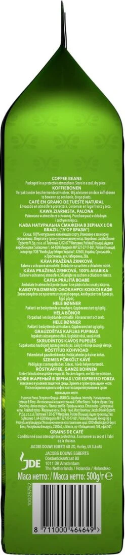 L'OR Espresso Origins Brazil Koffiebonen (6) - 4 X 500 Gram -KoffieLuxe Aanbiedingen Winkel 272x1200