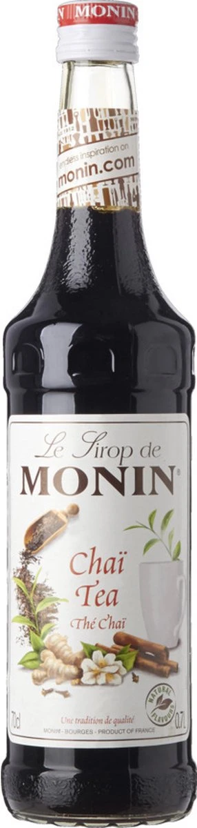 Monin Koffie/Thee Siroop Fles - Chai Tea - 70cl 1 Monin Koffie/Thee Siroop Fles - Chai Tea - 70cl