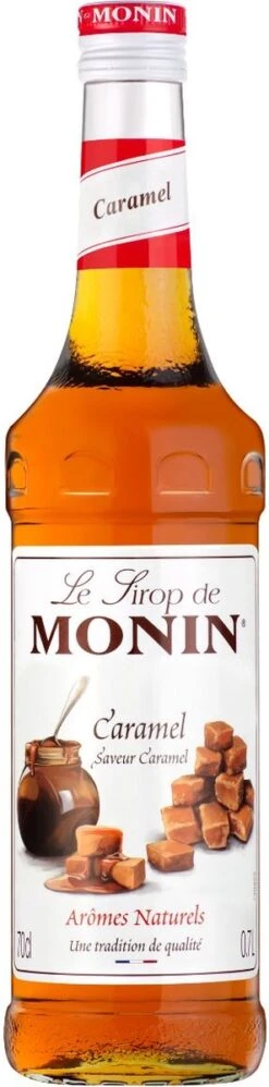 Monin Caramel Karamel 70cl Koffiesiroop Met 1x Monin Pompje -KoffieLuxe Aanbiedingen Winkel 297x1200 2