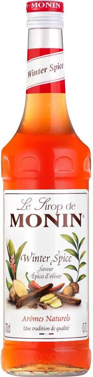 Monin Siroop Winter Spice - Koffieverrijker - 70 Cl 1 Monin Siroop Winter Spice - Koffieverrijker - 70 Cl