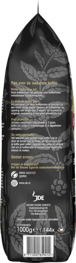 Douwe Egberts Espresso Koffiebonen - 4 X 1000 Gram - Extra Grote Verpakking -KoffieLuxe Aanbiedingen Winkel 350x1200 1