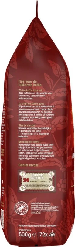 Douwe Egberts Aroma Rood Koffiebonen - 6 X 500 Gram -KoffieLuxe Aanbiedingen Winkel 364x1200 9