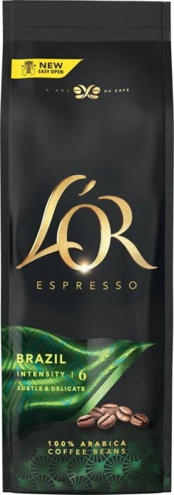 L'OR Espresso Origins Brazil Koffiebonen (6) - 4 X 500 Gram -KoffieLuxe Aanbiedingen Winkel 422x1200