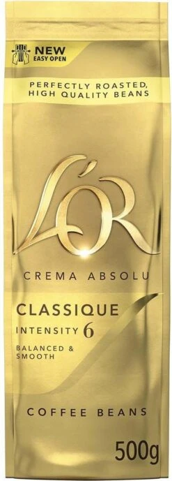 L'OR Koffiebonen Variatiepakket - 4x 500 Gram -KoffieLuxe Aanbiedingen Winkel 430x1200 2