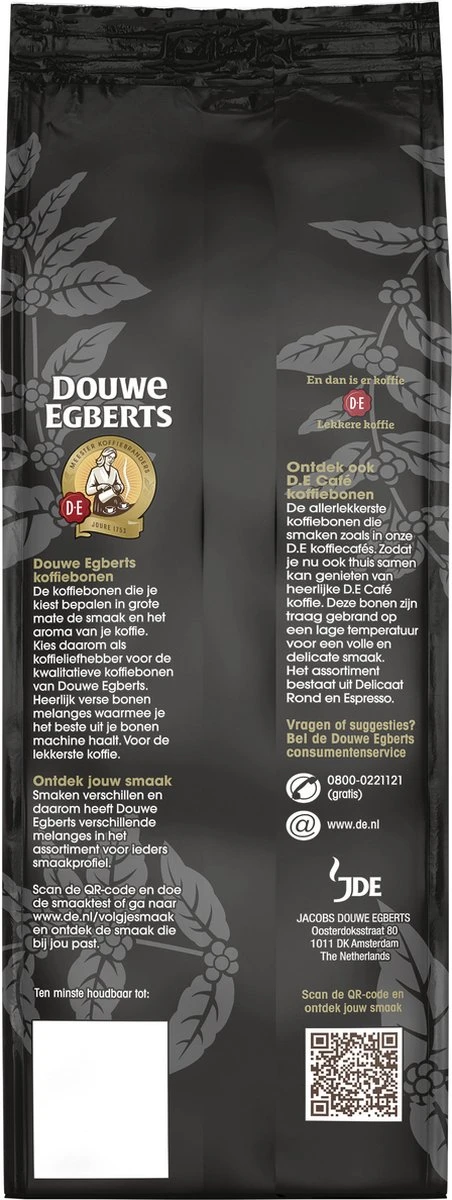 Douwe Egberts Espresso Koffiebonen - 4 X 500 Gram 3 Douwe Egberts Espresso Koffiebonen - 4 X 500 Gram - Afbeelding 3