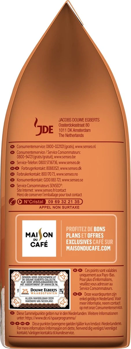 Senseo Gold Intense Koffiepads - 7/9 Intensiteit - 4 X 36 Pads 3 Senseo Gold Intense Koffiepads - 7/9 Intensiteit - 4 X 36 Pads - Afbeelding 3