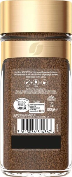 Nescafé Gold Decafé Oploskoffie - 6 Potten à 100 Gram 8 Nescafé Gold Decafé Oploskoffie - 6 Potten à 100 Gram -KoffieLuxe Aanbiedingen Winkel 488x1200