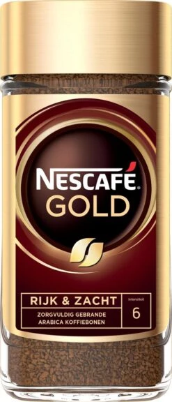 Nescafé Gold Oploskoffie - 6 Potten à 200 Gram -KoffieLuxe Aanbiedingen Winkel 515x1200