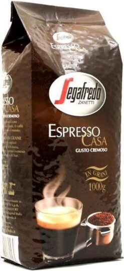 Segafredo Espresso Casa Koffiebonen - 8 X 1 Kg 8 Segafredo Espresso Casa Koffiebonen - 8 X 1 Kg -KoffieLuxe Aanbiedingen Winkel 549x1200