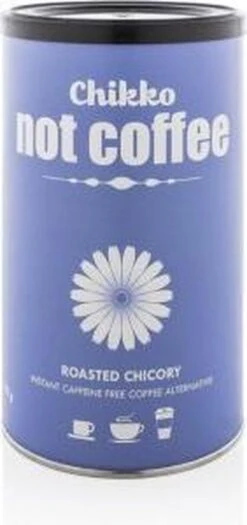 Chikko - Biologische Caffeïnevrije Koffievervanger - Geroosterde Cichorei -Roasted Chicory - 150 G -KoffieLuxe Aanbiedingen Winkel 565x1200 1