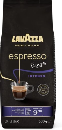 Lavazza Espresso Barista Intenso Koffiebonen - 500 Gram X4 -KoffieLuxe Aanbiedingen Winkel 578x1200 2