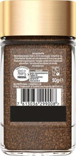 Nescafé Gold Oploskoffie - 12 Potten à 50 Gram 5 Nescafé Gold Oploskoffie - 12 Potten à 50 Gram -KoffieLuxe Aanbiedingen Winkel 588x1200 1