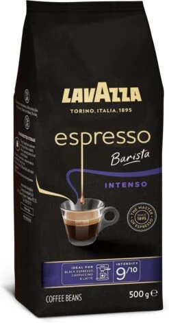 Lavazza Espresso Barista Intenso Koffiebonen - 500 Gram X4 -KoffieLuxe Aanbiedingen Winkel 629x1200 1