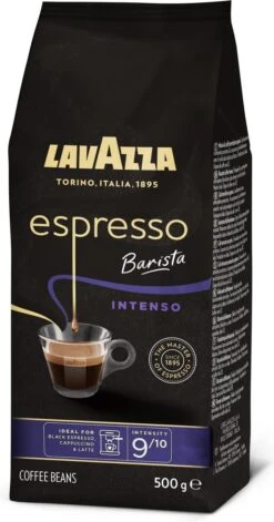Lavazza Espresso Barista Intenso Koffiebonen - 500 Gram X4 -KoffieLuxe Aanbiedingen Winkel 629x1200