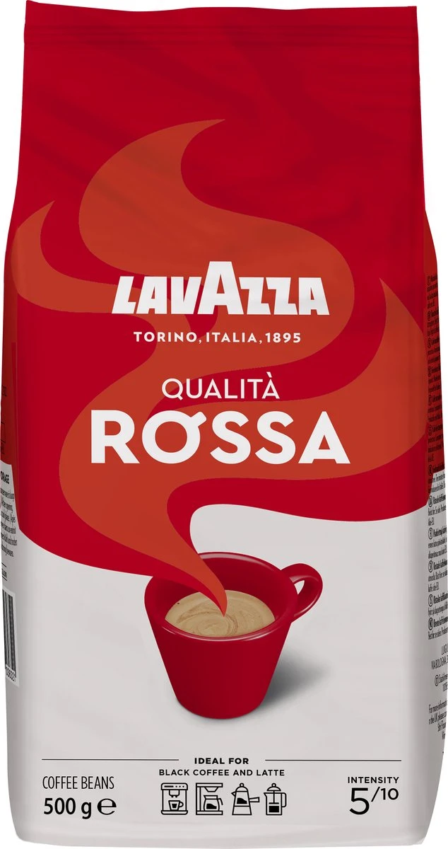 Lavazza Qualita Rossa Koffiebonen - 500g 1 Lavazza Qualita Rossa Koffiebonen - 500g