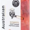 Australian Espresso Pods Dark Roast -4 X 18 Stuks- UTZ Organic