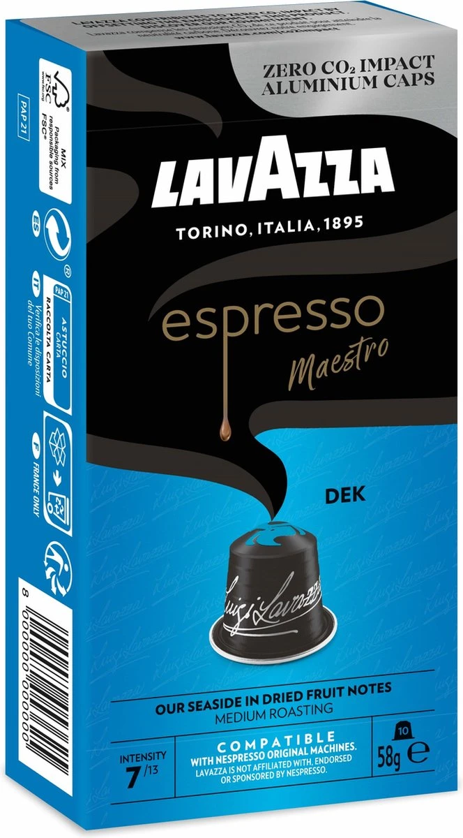 LAVAZZA Decafe 100 Stuks 3 LAVAZZA Decafe 100 Stuks - Afbeelding 3