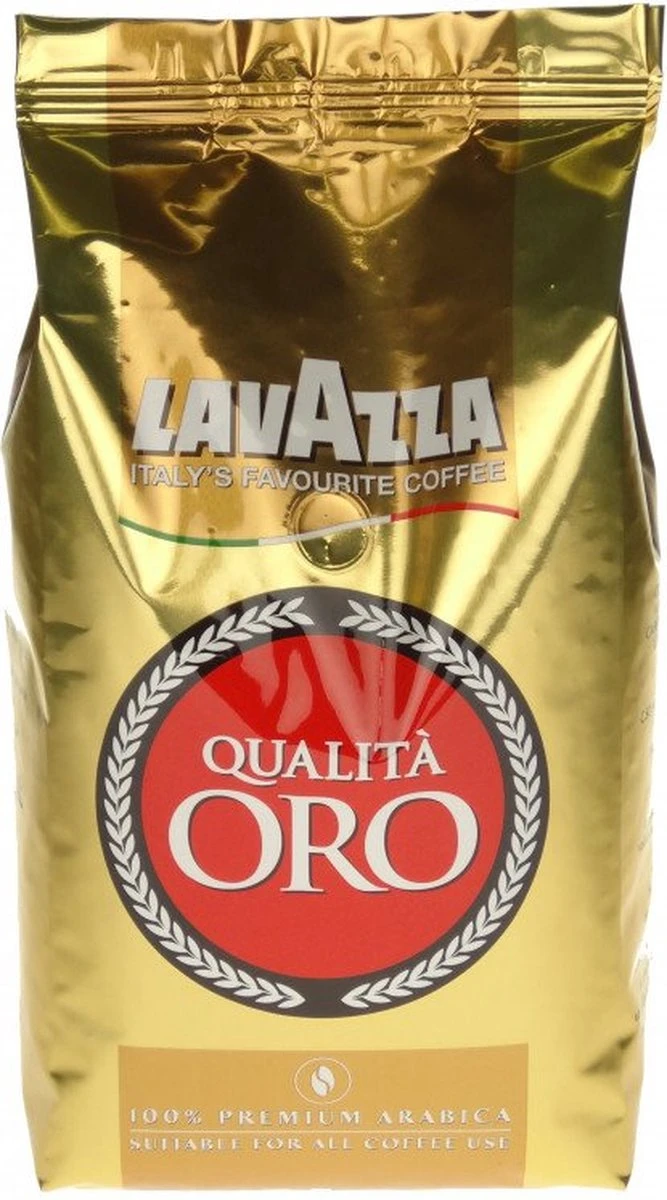 Lavazza Qualita Oro Koffiebonen -1 X 1 Kg 4 Lavazza Qualita Oro Koffiebonen -1 X 1 Kg - Afbeelding 4