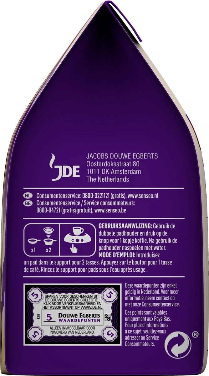Senseo Cappuccino Choco Koffiepads - 2/9 Intensiteit - 4 X 8 Pads 6 Senseo Cappuccino Choco Koffiepads - 2/9 Intensiteit - 4 X 8 Pads - Afbeelding 6