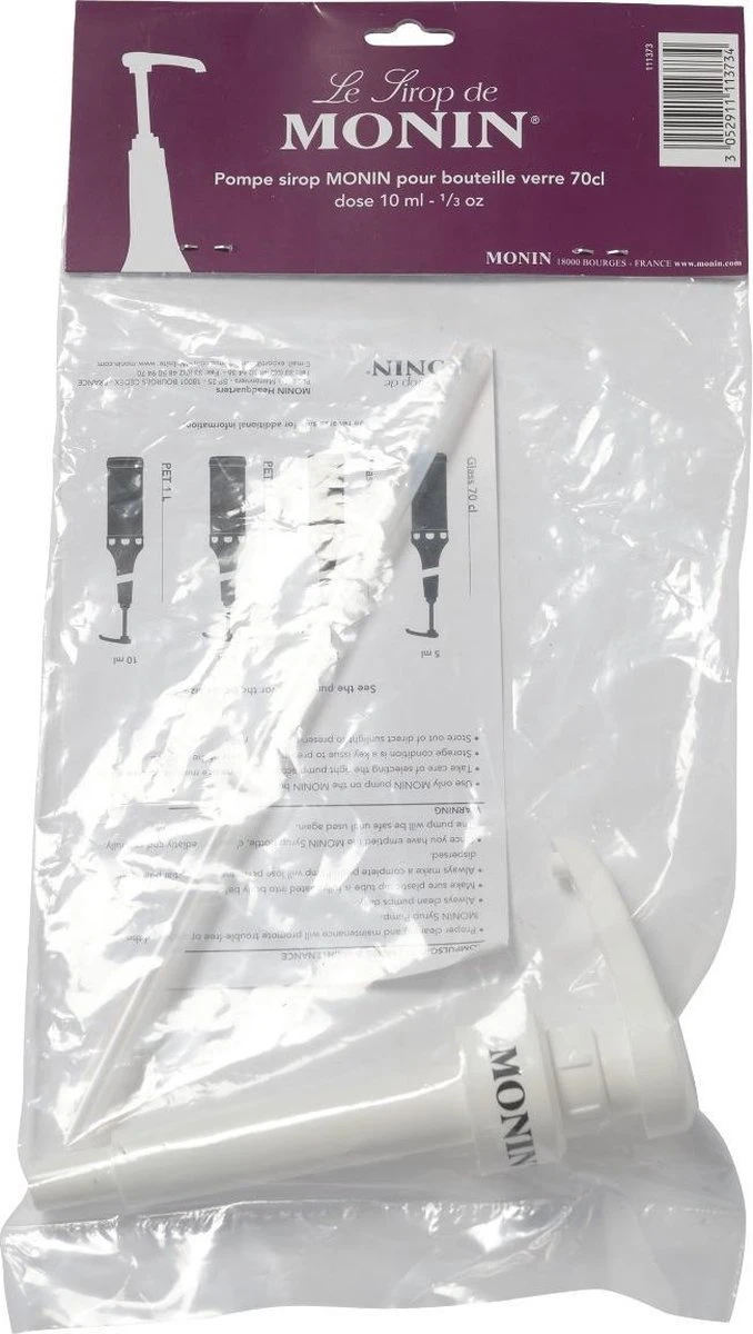 Monin Koffiesiropen Pompje Doseerpomp Voor 70 Cl Fles 1 Monin Koffiesiropen Pompje Doseerpomp Voor 70 Cl Fles