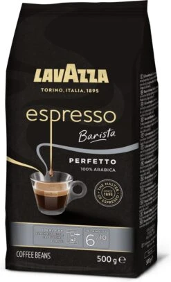 Lavazza Espresso Barista Perfetto Koffiebonen - 500 Gram X4 -KoffieLuxe Aanbiedingen Winkel 728x1200