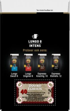 Douwe Egberts Lungo Intens (8) - 5 X 40 Koffiecups -KoffieLuxe Aanbiedingen Winkel 766x1200 1