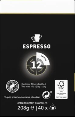 Douwe Egberts Espresso Ristretto Koffiecups (12) - 5 X 40 Koffiecups 9 Douwe Egberts Espresso Ristretto Koffiecups (12) - 5 X 40 Koffiecups -KoffieLuxe Aanbiedingen Winkel 770x1200 1