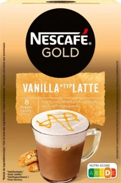 Nescafé Gold Latte Vanille Oploskoffie - 6 Doosjes à 8 Zakjes 5 Nescafé Gold Latte Vanille Oploskoffie - 6 Doosjes à 8 Zakjes -KoffieLuxe Aanbiedingen Winkel 794x1200 1