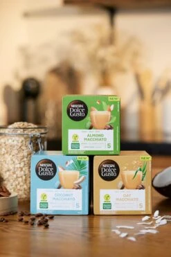 Nescafé Dolce Gusto Almond Macchiato Capsules - Vegan Koffie - 36 Koffiecups -KoffieLuxe Aanbiedingen Winkel 800x1200 4