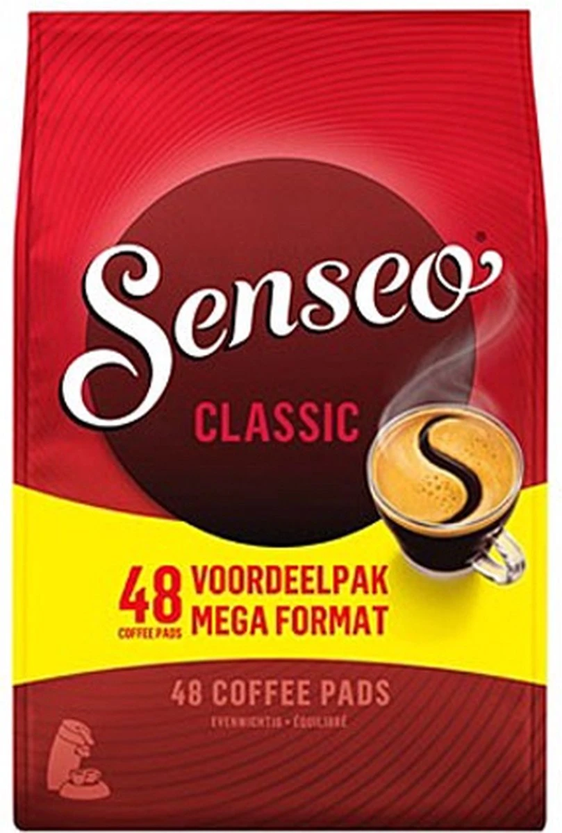 Senseo Classic Koffiepads - 10 X 48 Stuks 3 Senseo Classic Koffiepads - 10 X 48 Stuks - Afbeelding 3
