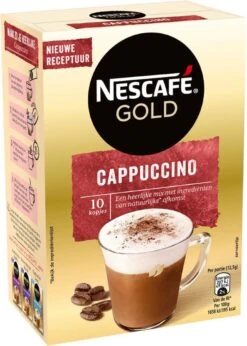 Nescafé Gold Cappuccino Oploskoffie - Ongezoet - 6 Doosjes à 10 Zakjes 9 Nescafé Gold Cappuccino Oploskoffie - Ongezoet - 6 Doosjes à 10 Zakjes -KoffieLuxe Aanbiedingen Winkel 857x1200 1