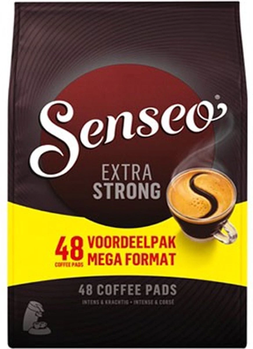 Senseo Extra Strong Koffiepads - 10 X 48 Stuks 1 Senseo Extra Strong Koffiepads - 10 X 48 Stuks