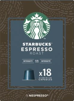 Starbucks By Nespresso Capsules Espresso Roast - 7 Doosjes à 18 Koffiecups -KoffieLuxe Aanbiedingen Winkel 884x1200