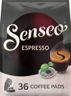Senseo Espresso Koffiepads - 9/9 Intensiteit - 10 X 36 Pads 16 Senseo Espresso Koffiepads - 9/9 Intensiteit - 10 X 36 Pads -KoffieLuxe Aanbiedingen Winkel 887x1200