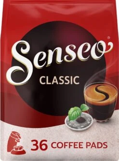 Senseo Classic Koffiepads - 5/9 Intensiteit - 10 X 36 Pads -KoffieLuxe Aanbiedingen Winkel 889x1200