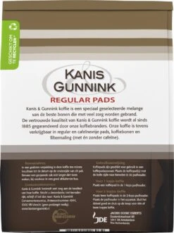 Kanis & Gunnink Regular Koffiepads - 10 X 36 Pads -KoffieLuxe Aanbiedingen Winkel 895x1200 1