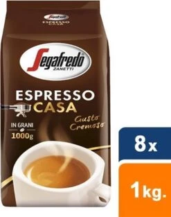 Segafredo Espresso Casa Koffiebonen - 8 X 1 Kg 9 Segafredo Espresso Casa Koffiebonen - 8 X 1 Kg -KoffieLuxe Aanbiedingen Winkel 947x1200 1