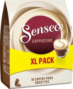 Senseo Cappuccino Koffiepads - 2/9 Intensiteit - 4 X 16 Pads - Voordeelverpakking -KoffieLuxe Aanbiedingen Winkel 990x1200 3